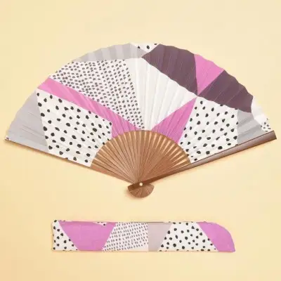 【みのや扇舗】/fan/fun扇子（小サイズ：藤）