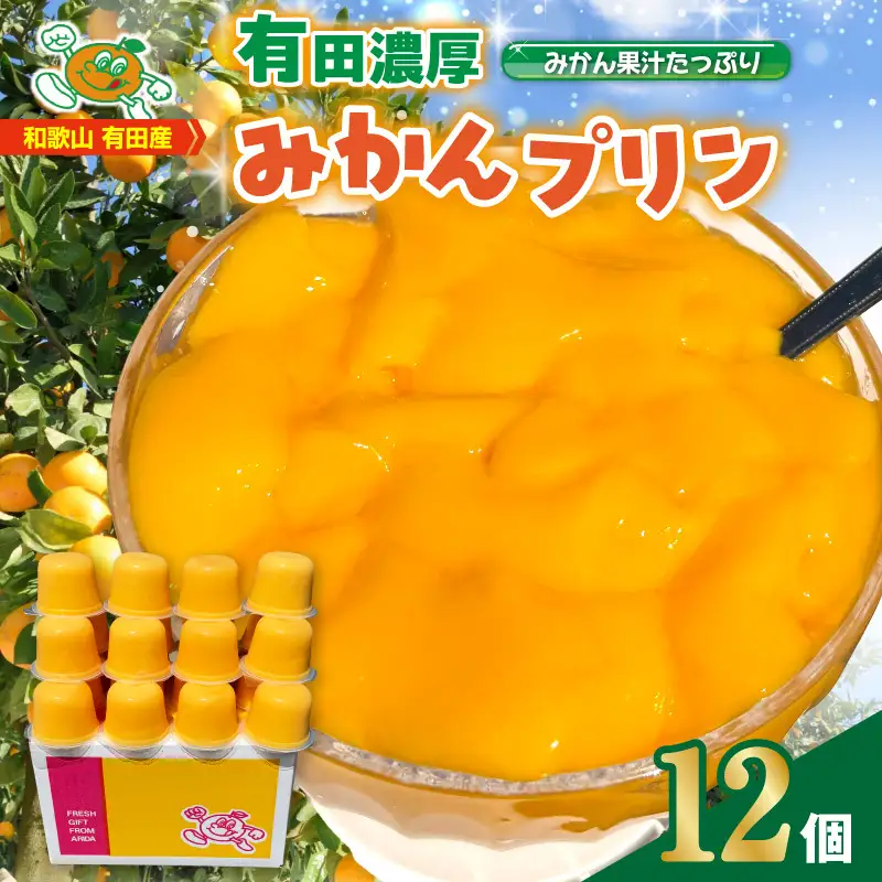 みかん プリン 12個入