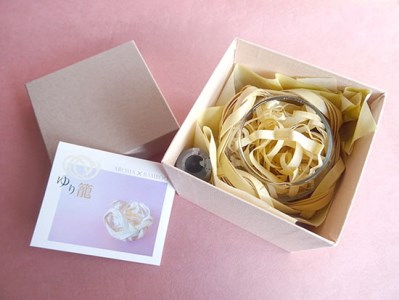アロマディフューザー”ゆり籠”  ＜京竹工芸＞