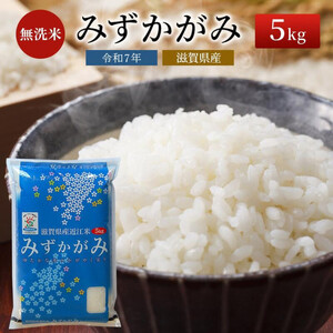 お米 みずかがみ 5kg BG無洗米 近江米 お米