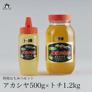 国産純粋はちみつ 天然 農林水産大臣賞 磐梯はちみつ 　トチ×アカシヤ　合計1700g