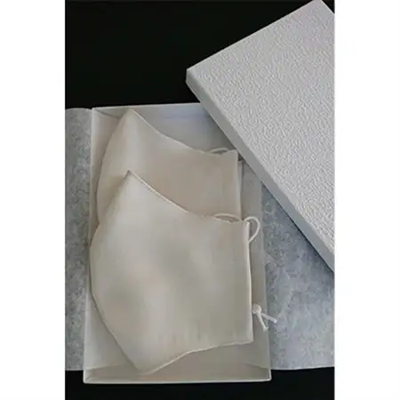 シルクマスク 紗ガーゼ 2枚セット　丹後シルク_雑貨・日用品  日用品 _【1112202】