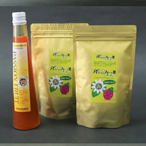 パッションフルーツ濃縮果汁 & パッションフルーツ茶のセット