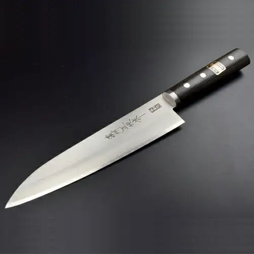 H20-18 DPクラッド剣型包丁180mm 濃州正恒作 丸口金付 (C-122M)