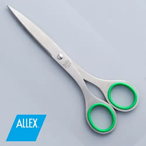 H8-174 ALLEX 事務用はさみ（中）【左手用】（S-165L 11149）