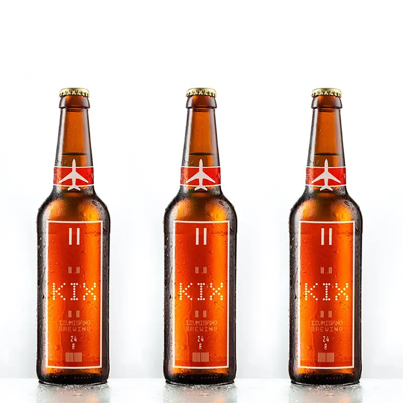 KIX BEER１２本セット（アンバーエール）