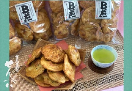 さ志まやの煎餅“B煎”84枚(箱入り) S31