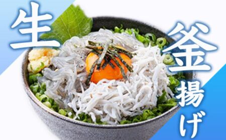 生しらす 釜揚げしらす たっぷりセット 【 とびっちょ YTB004 】