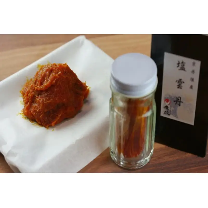 ウニ／日本三大珍味の一つ！ 塩雲丹（汐うに）50g 2本セット＜ひと匙でもまったり濃厚、生ウニとは異なる凝縮した旨味＞ウニ・雲丹・汐雲丹・塩ウニ・塩ウニセット・瓶詰めウニ・バフンウニ
