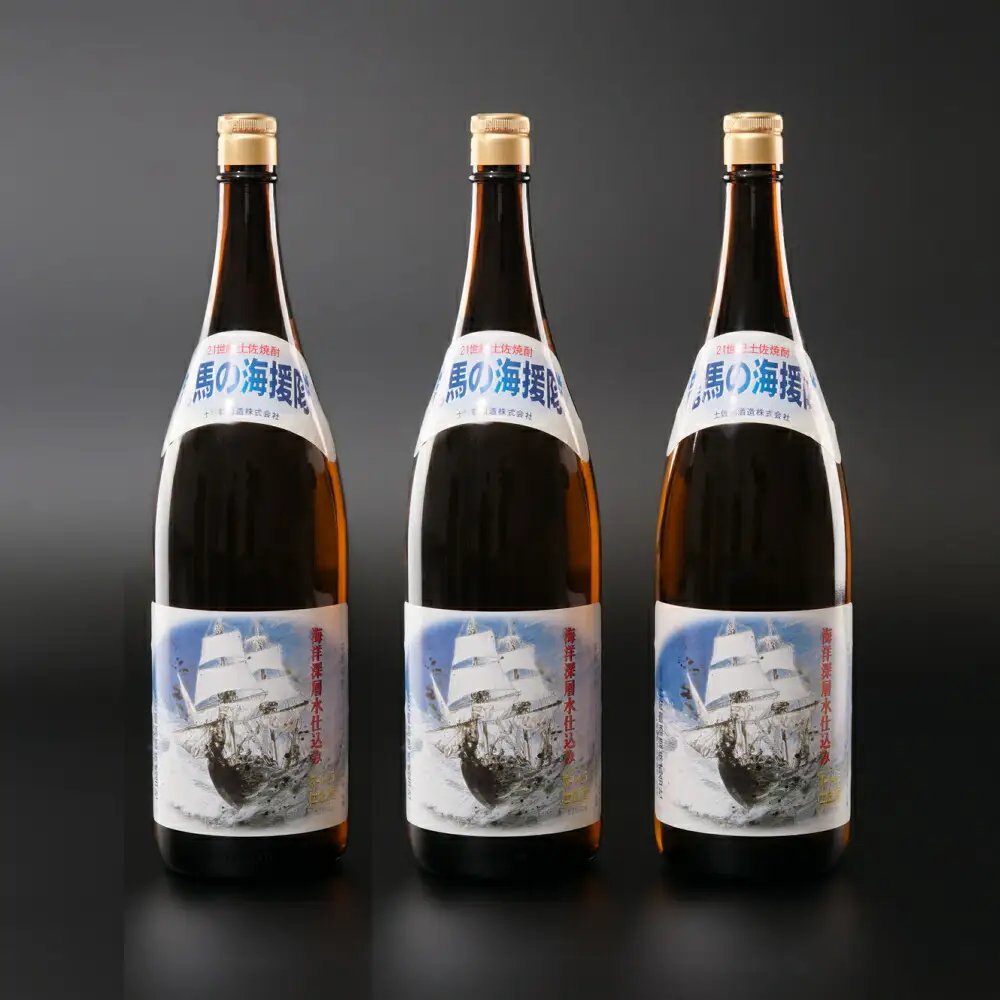 本格米焼酎（２５度）龍馬の海援隊１８００ｍｌ×３本