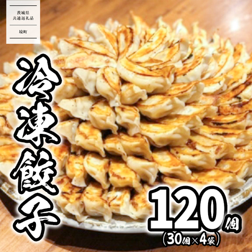 茨城共通返礼品 9月発送 ローズポーク使用 冷凍餃子 120個 K1497