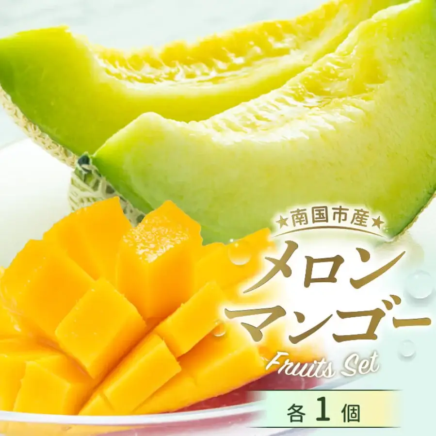 【先行予約】南国メロン マンゴー セット＼メロン フルーツ ／