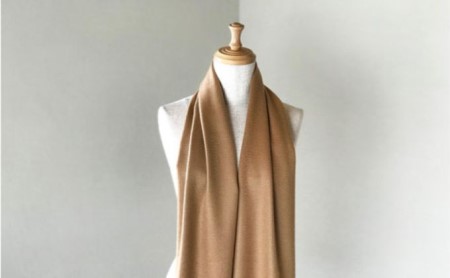 至高の逸品：匠職人作最高級ベビーカシミヤ100％マフラー RF266-NT【ファッション小物・マフラー】