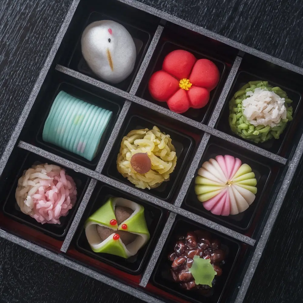 お正月を彩る 京菓子 おせち おせち【JO-9】