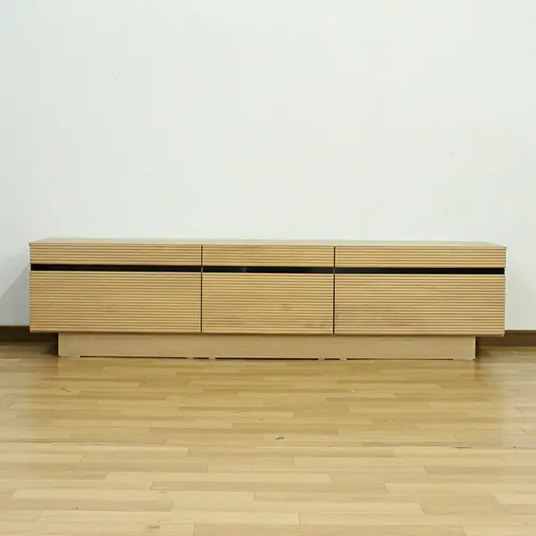【開梱・設置】ミリオン 166cm テレビボード（ナチュラル）　AX023