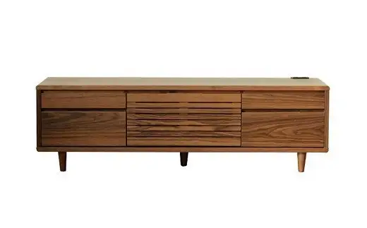 【開梱・設置】モナコ 140cm テレビボード（ウォールナット）　AX045