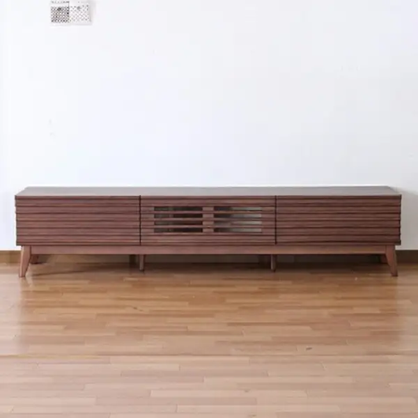 【開梱・設置】アゼル 175cm テレビボード（ブラウン）　AX016