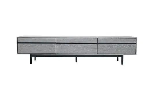 【開梱・設置】ロゼッタ 180cm テレビボード（グレーC-106）　AX062