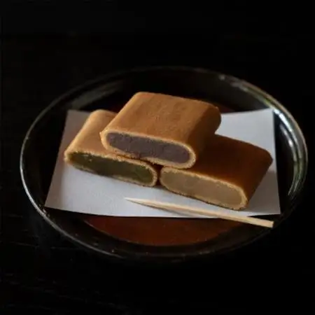 【味比べ】津和野銘菓「源氏巻」小豆こしあん・白あん・抹茶あん　食べ比べ15本セット【1209566】