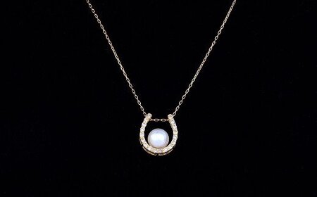 V-14あこや真珠ペンダントネックレス