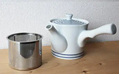 【波佐見焼】白磁渦 急須（ステンレス茶漉し付き） 食器 皿 【西海陶器】【くらわんか】 [AA02] 波佐見焼