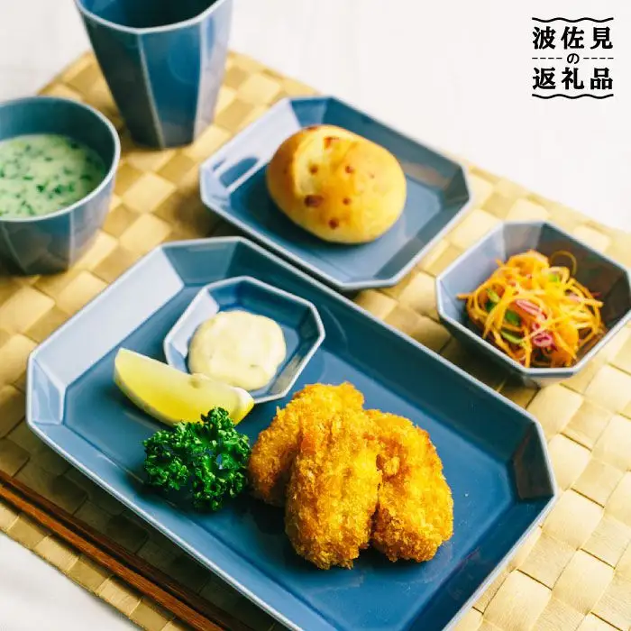 【波佐見焼】八角シリーズ プレート M/L・小付け・ カップ 5色20点セット 小鉢 角皿 食器 皿 【和山】 [WB03]  波佐見焼
