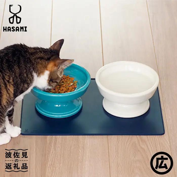【波佐見焼 マルヒロ】HASAMI SEASON 01 ペット食器 全2点セット [EB135] 波佐見焼