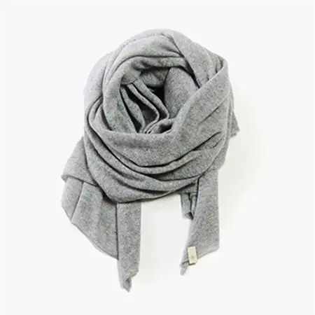 日本製 BABY  CASHMERE STOLE(150cm×60cm)　グレー【1132757】