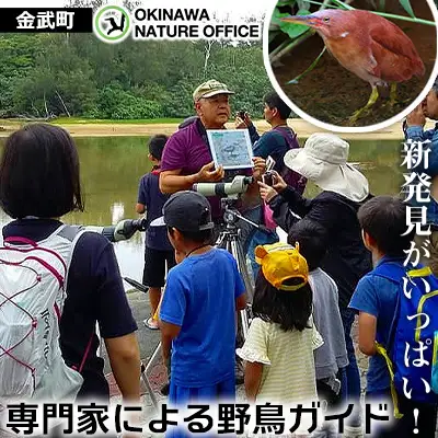 新発見がいっぱい！　金武町　専門家による野鳥ガイド　