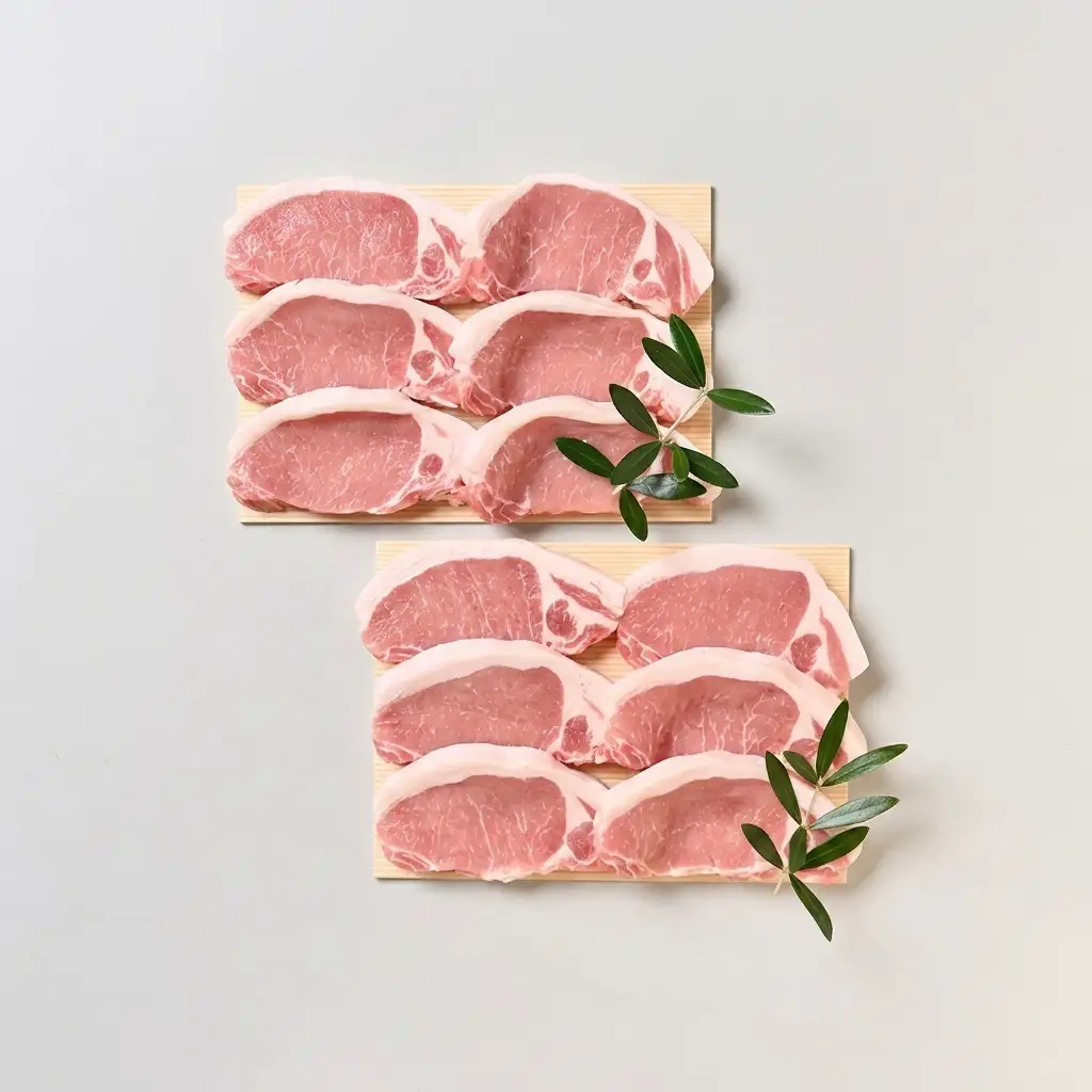 オリーブ豚 ロースステーキ用 オリーブ豚【1200g(600g×2)】