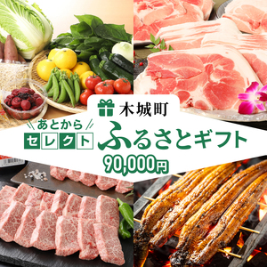 ＜あとからセレクト【ふるさとギフト】９万円＞ K99-009