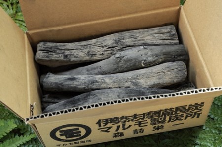 伊勢志摩 備長炭　中長　約1kg／　マルモ 製炭所　BBQ　料理　炭火　七輪　囲炉裏　火鉢　キャンプ