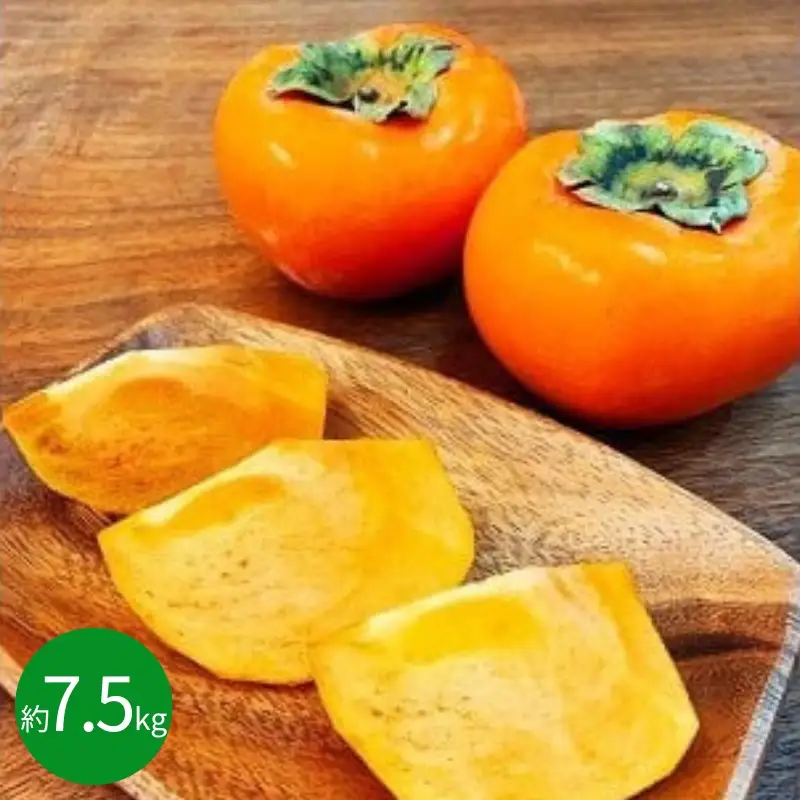 柿 和歌山秋の味覚　富有柿　約７．５ｋｇ【2026年11月上旬頃～2026年12月上旬頃発送予定】【UT48】【Z011-uot702】