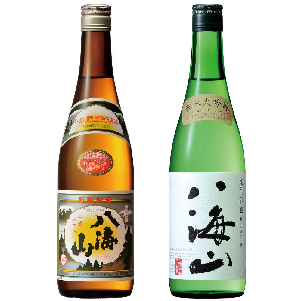日本酒 八海山 清酒・純米大吟醸 720ml×2本セット｜八海山