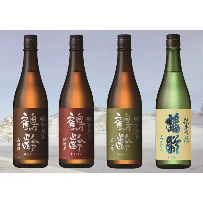 限定酒 鶴齢 生原酒4種(720ml×4本）｜新潟