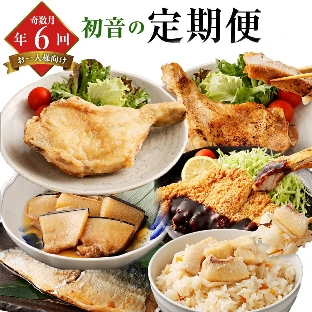 【定期便/6回】 惣菜 奇数月 定期便 [hn052]