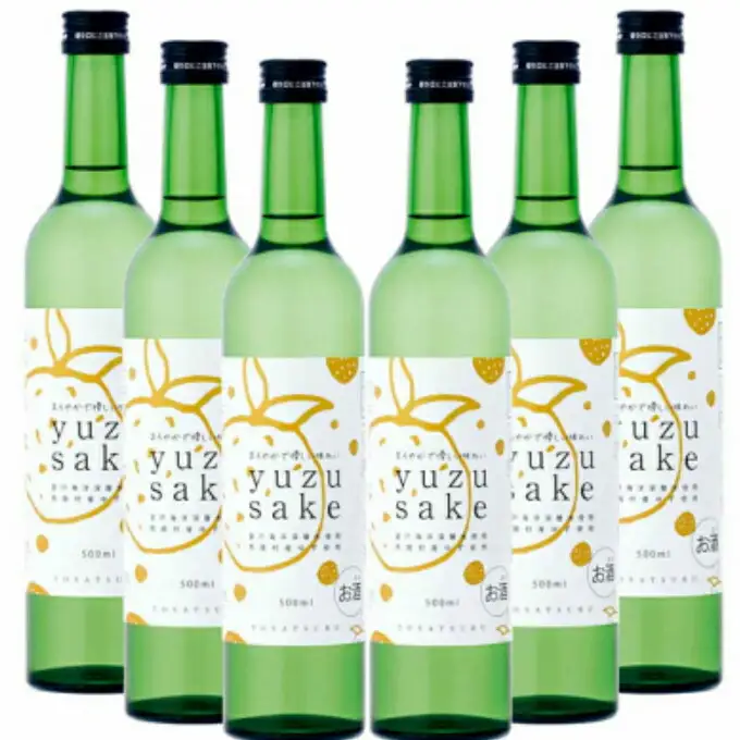 yuzu sake（ゆず酒）５００ｍｌ×６本