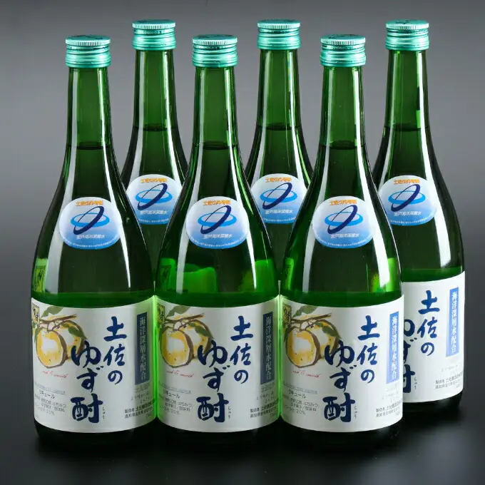 深層水　土佐のゆず酎７２０ｍｌ×６本