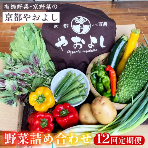 【12回定期便】有機野菜詰め合わせ 野菜