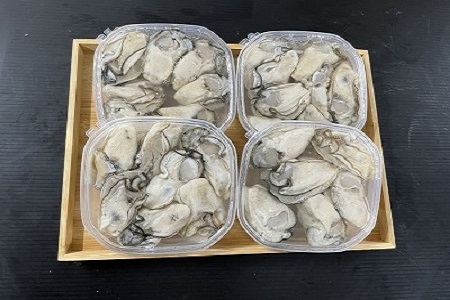 【北海道根室産】牡蠣むき身150g×4P[11月上旬以降発送] A-54007