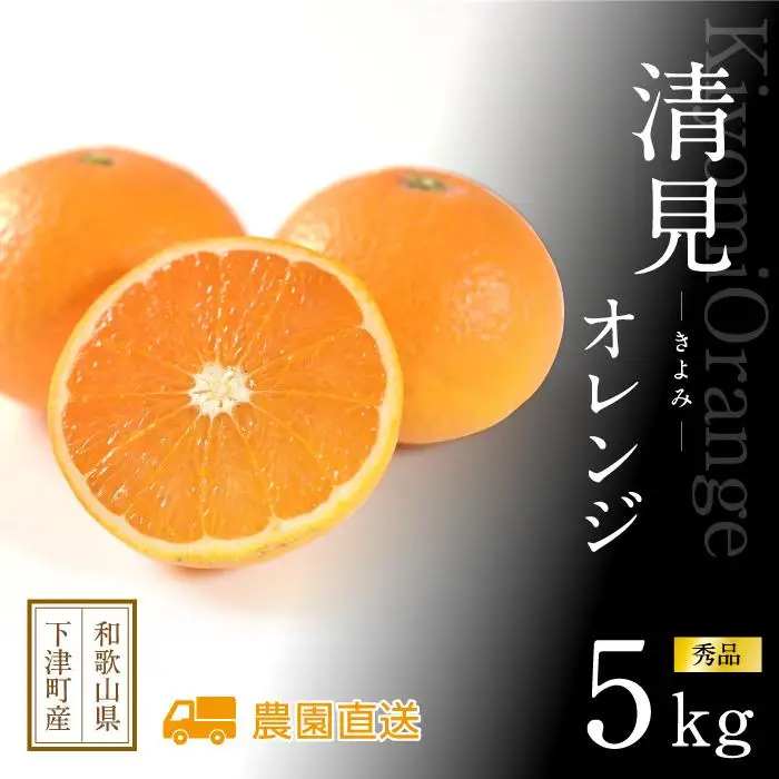 清見オレンジ 5kg 赤秀 和歌山清見オレンジ