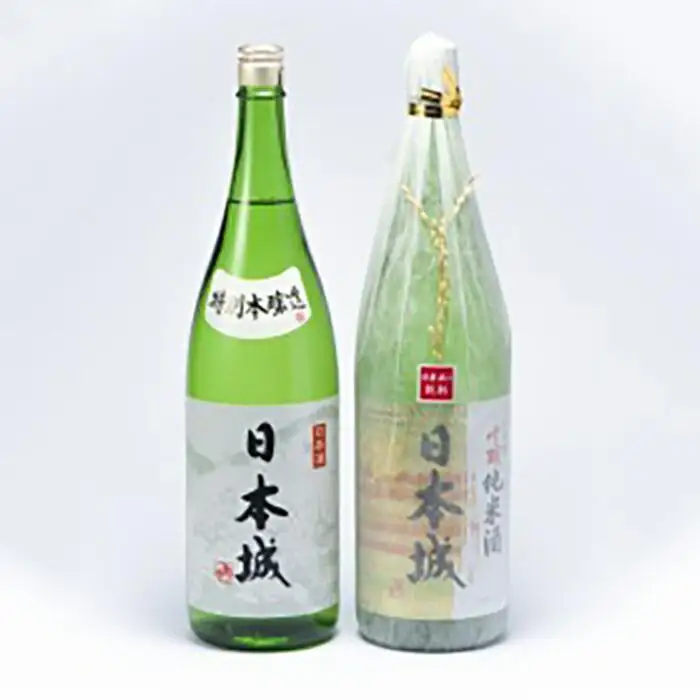 「日本城」吟醸純米酒と特別本醸造1.8L×2種セット ［TM235］