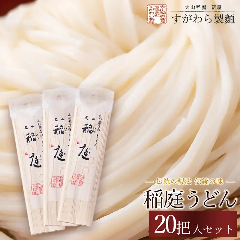 B25-501　稲庭うどん　20把入セット