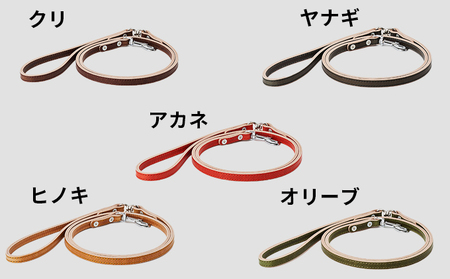 リードgoodlead小型犬用犬猫リード【小型犬用10mm幅】 オリーブ