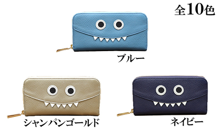 長財布モンスター長財布キャラクター財布長財布 ミラーゴールド