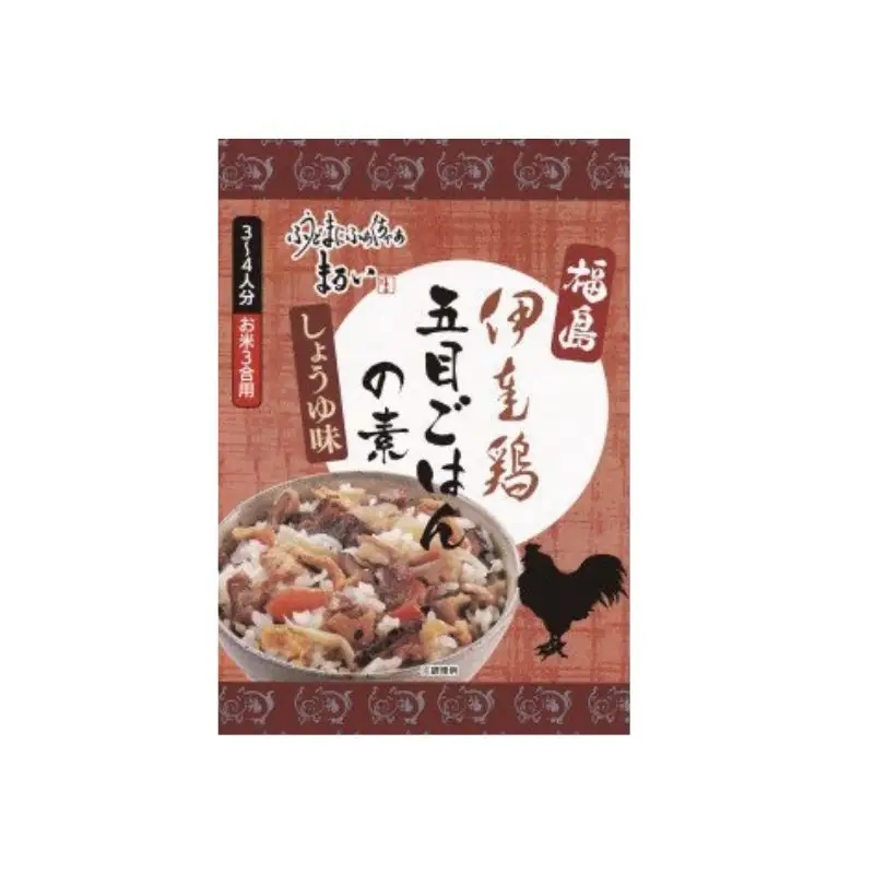 【2026年9月30日掲載終了予定】No.1282　ふくしまご当地！福島ブランド！五目ごはんの素　しょうゆ味　ブランド伊達鶏使用　3合炊き　【193ｇ×1箱入】