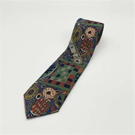 クラバットユキジ製　クラシック柄ネクタイ No.13_装飾品・工芸品 ネクタイ・ベルト 服飾小物 _【1142899】