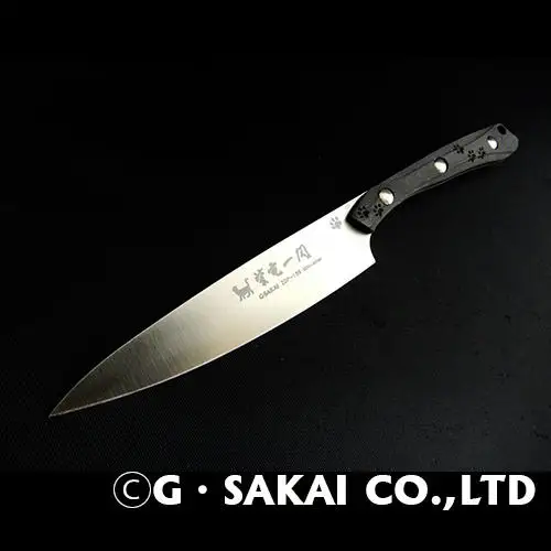 H100-01 紫電一閃 ZDP-189 カーボン柄 ペティ スナネコver