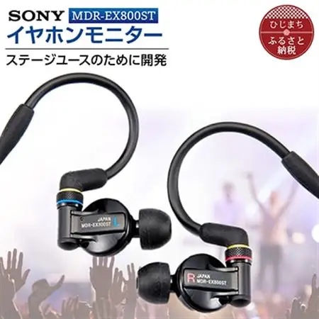 イヤホンモニター  SONY MDR-EX800ST 聴く音を高音質で再現 音楽鑑賞や仕事用にも_高解像度 イヤフォン イヤホン オーディオ 音楽 高級 ソニー ビジネス 有線 高音質 プレゼント 会議_【1117920】