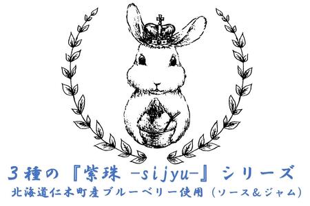 ブルーベリー 紫珠 ジャムソース 北海道産 ブルーベリー【3種】